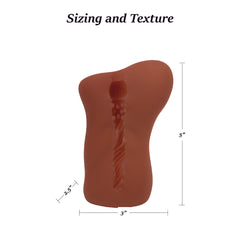 Hana | The Rave Babe | Handheld Male Stroker | Caramel