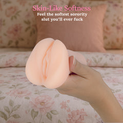 Olivia | The Sorority Slut | Handheld Male Stroker | Vanilla