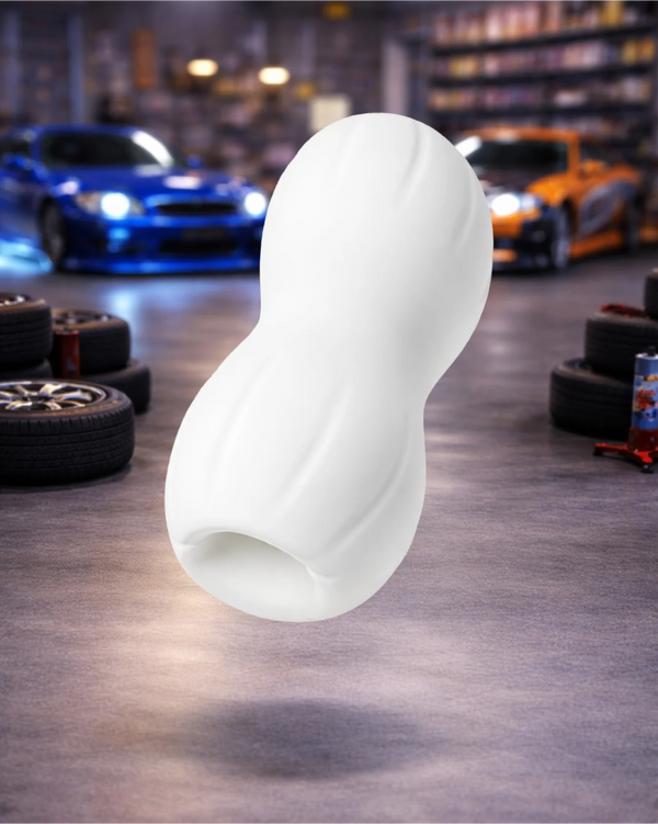 Drift King male stroker textured sleeve with tight fit design for intense stimulation