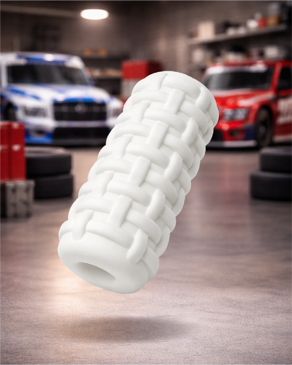 High Octane male stroker maximum intensity textured sleeve with aggressive surface design