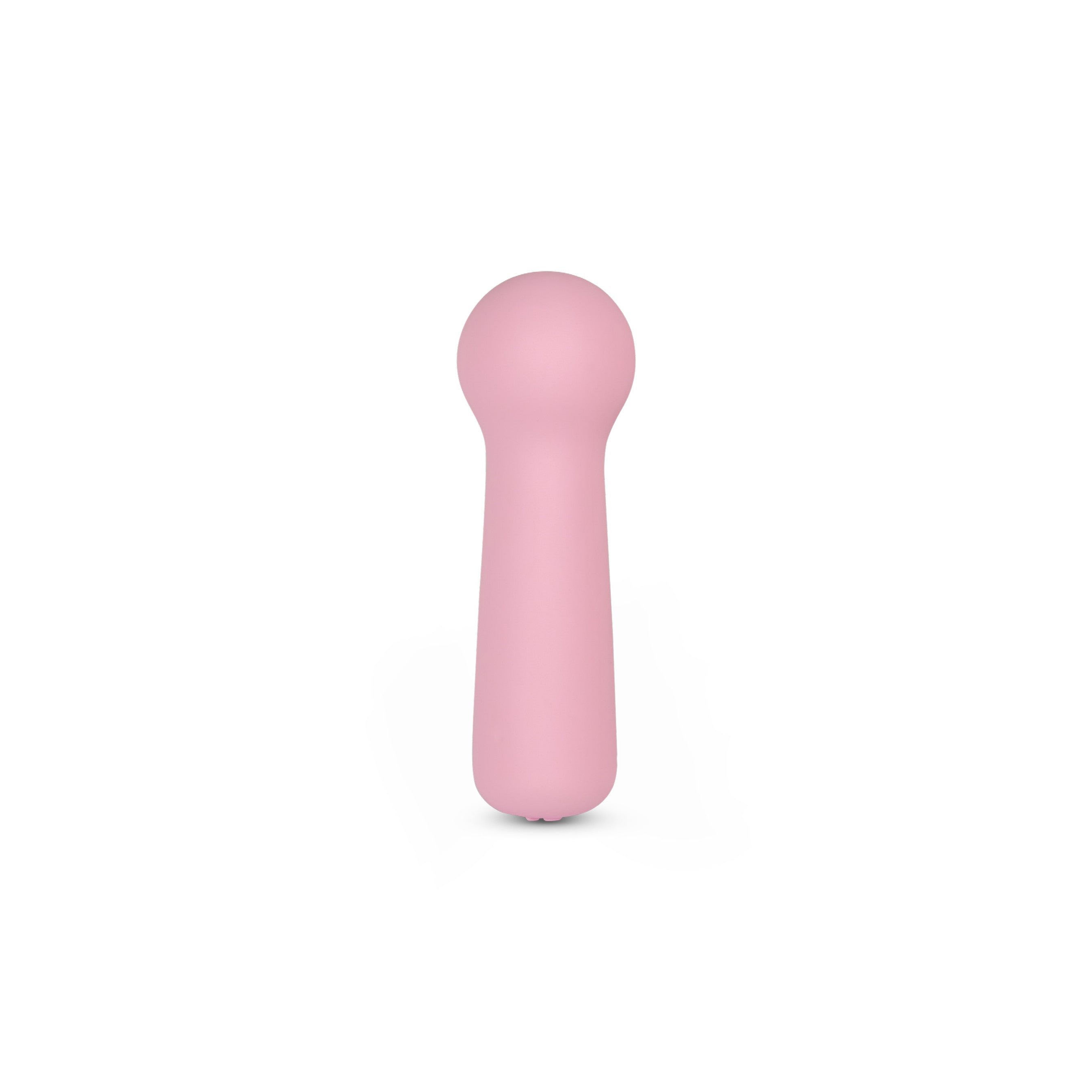 Joy Penny mini wand vibrator in pastel pink designed for gentle external clitoral stimulation