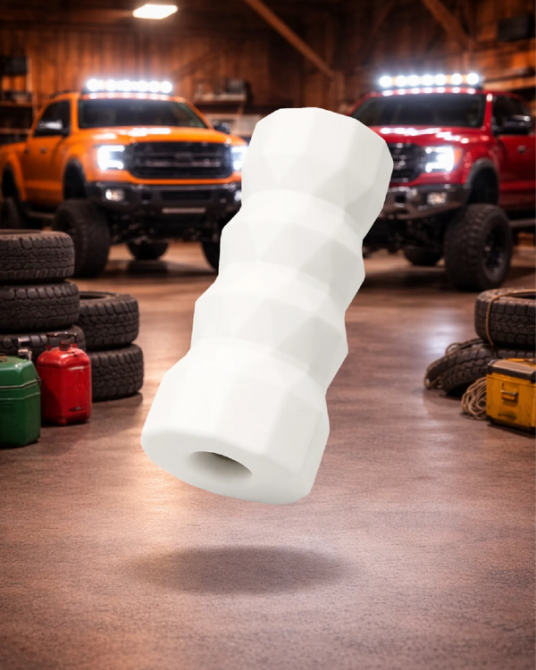 Raw Horsepower male stroker textured sleeve with raised ridge design for intense surface stimulation